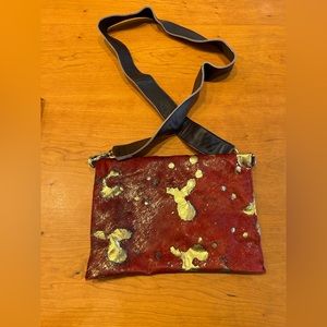 Repurposed authentic LV keep it gypsy bag. Brand new. cross body or clutch